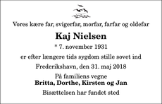 Announcement