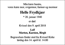 Announcement