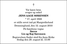 Announcement