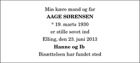 Announcement