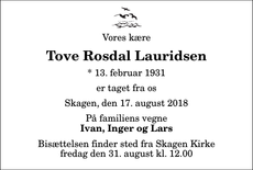 Announcement