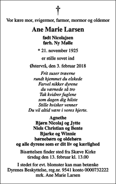 Announcement