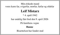 Announcement