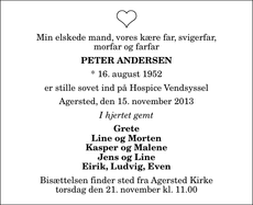 Announcement