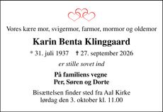 Announcement