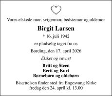 Announcement