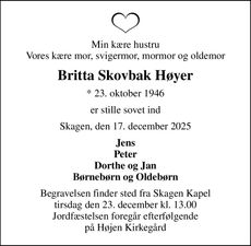 Announcement