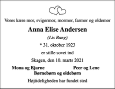 Announcement