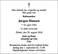 Announcement