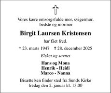 Announcement