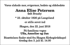 Announcement