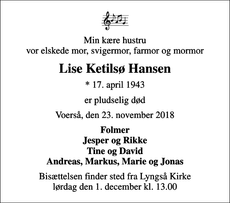 Announcement