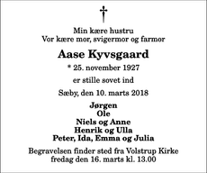 Announcement