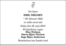 Announcement