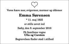 Announcement