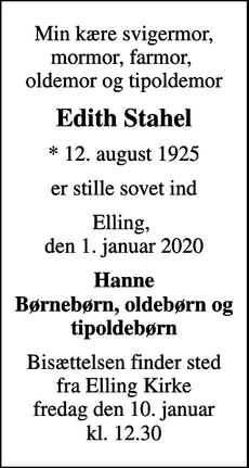 Announcement