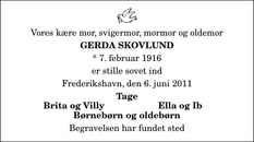 Announcement