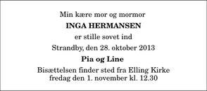 Announcement
