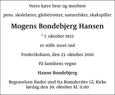 Announcement