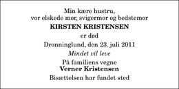 Announcement