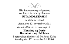 Announcement