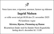 Announcement