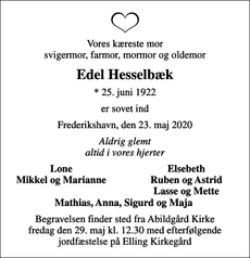 Announcement