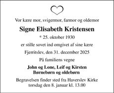 Announcement