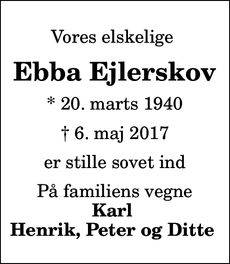 Announcement