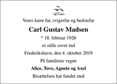 Announcement