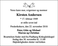 Announcement