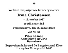 Announcement