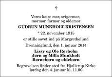 Announcement