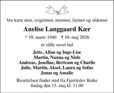 Annonce