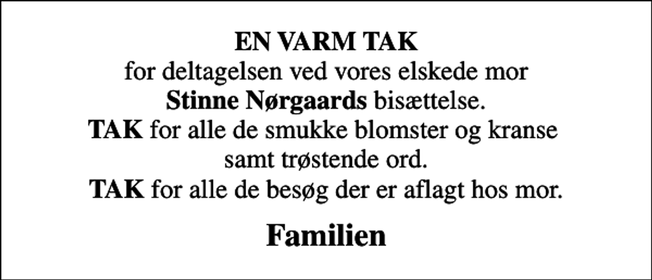 <p>Familien</p>