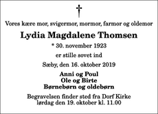 Announcement
