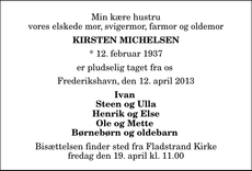 Announcement