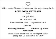 Announcement