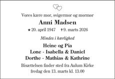 Announcement