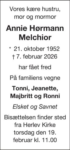 Announcement