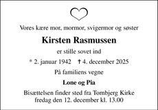 Announcement