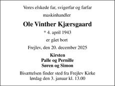 Announcement