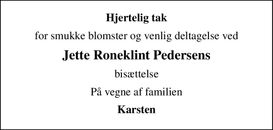 Announcement