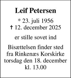Announcement