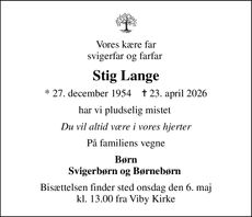 Announcement