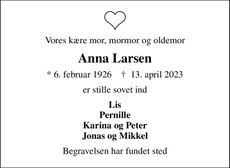 Announcement