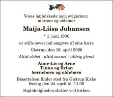 Announcement