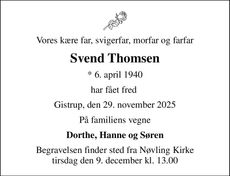 Announcement