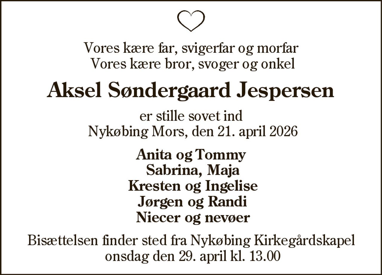 Aksel Søndergaard Jespersen