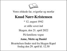 Announcement